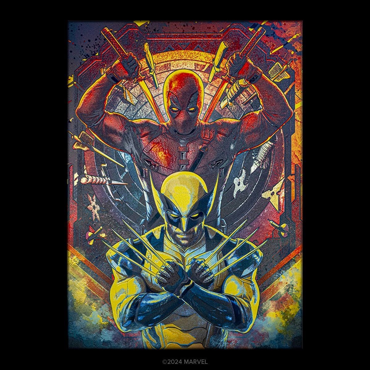 Deadpool & Wolverine Limited Edition Displate - TrippyTaka.com